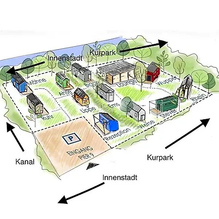 Tiny House Ems Im Pier9 Tiny House 3* Hamm (North Rhine-Westphalia)