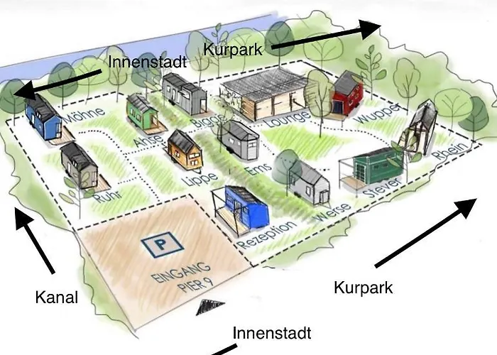 Tiny House Ems Im Pier9 Tiny House Apart-hotel 3*
